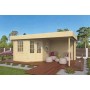 Chalet bois 15m2 300x500cm STIG TUINDECO