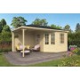 Chalet bois 15m2 300x500cm KENNET TUINDECO