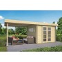 Chalet bois 9m2 300x600cm DELLINGER TUINDECO