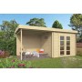 Chalet bois 14m2 275x525cm BRENDA TUINDECO