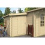 Chalet BOIS annexe 28mm 160x220cm TUINDECO