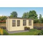 Chalet bois 15m2 300x500cm AISTE TUINDECO