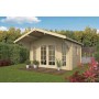 Chalet bois 12m2 320x380cm INGLUND TUINDECO