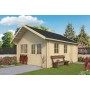 Chalet habitable 25m2 490x580cm BERLIN TUINDECO