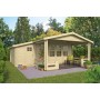 Chalet habitable 20m2 340x590cm COVENTRY TUINDECO