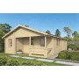 Chalet habitable 45m2 595x800cm KAY TUINDECO