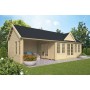 Chalet bois 37m2 400x930cm BIG BEN tuindeco