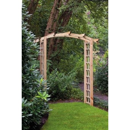 Pergola en bois voûtée TUINDECO