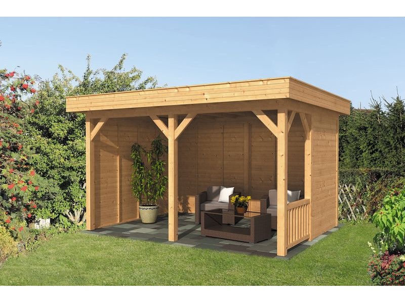 Pavillon ossature bois  Oslo en mélèze/douglas Type 3