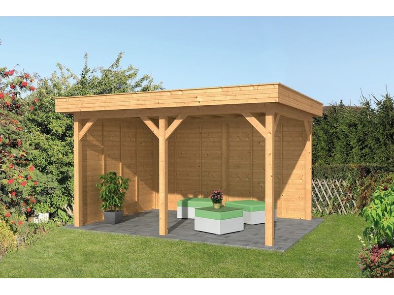 Pavillon ossature bois Oslo en mélèze/douglas Type 2