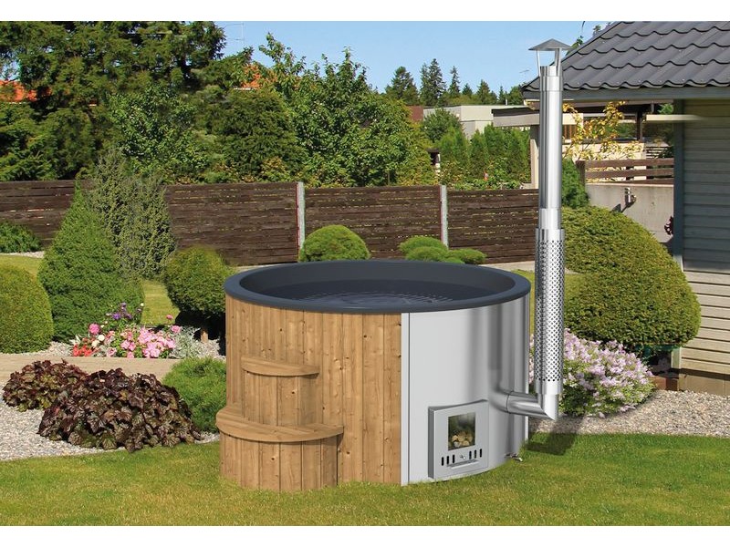 Bain norvégien à remous deluxe en thermowood