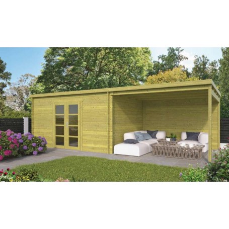 Photo du pool House 21m2 300x700cm ORLANDO de Jardin et Chalet