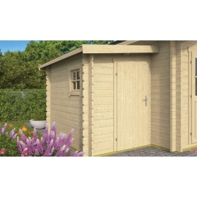 Chalet annexe 28mm 160x220cm + fenêtre Chalet annexe 28mm 160x220cm + fenêtre de Jardin et Chalet