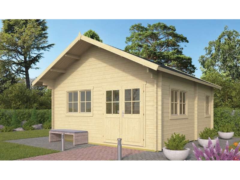 Photo du chalet habitable 25m2 490x530cm Llanes