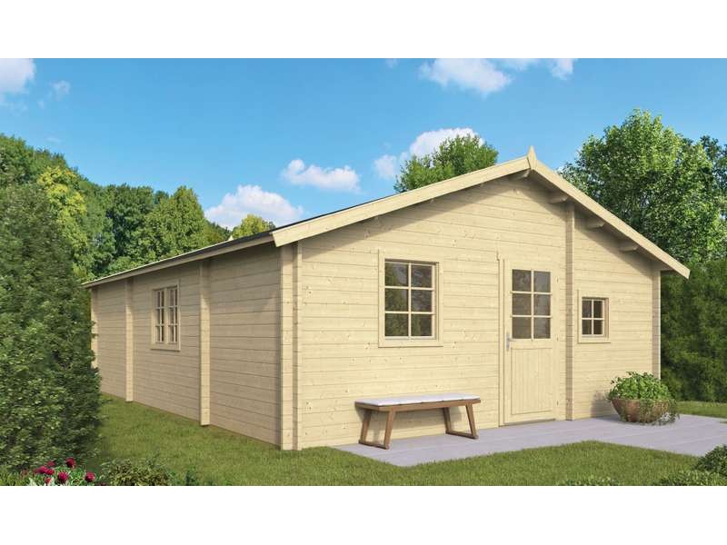 Chalet habitable 45m2 800x595cm MALAGA de Jardin et Chalet