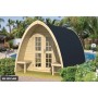 Chalet bureau de jardin POD 480 11m2 de jardin et chalet