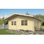 Photo miroir Chalet bois 35m2 600x600cm BRANDON de Jardin et Chalet