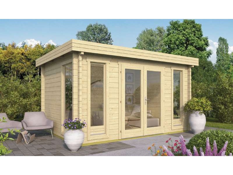 Chalet bois 11m2 410x300cm VICTOIRE de Jardin et Chalet