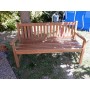 Banc de jardin en teck Bretagne 150cm