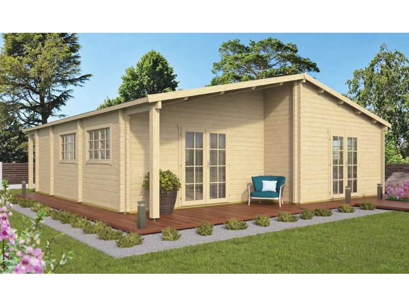 Photo du Chalet bois 71,5 m2 Tullip de Jardin et Chalet