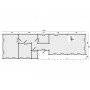 Plan du Chalet bois 67,6 + 8,5 m2 Chateauneuf de Jardin et Chalet