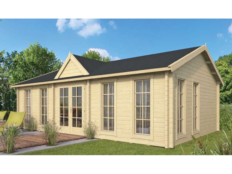 Photo du Chalet bois 38,2m2 DUNE de Jardin et Chalet