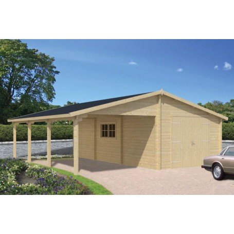 Garage carport BERGGREN 64m2