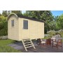 Fabricant de Roulotte en bois 237x360cm - Jardin et Chalet