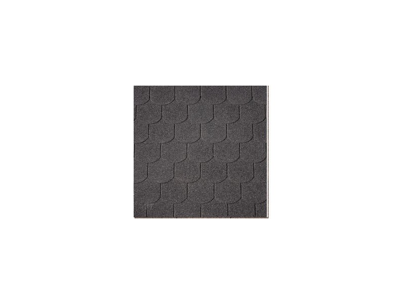 Bardeaux de toiture queue de castor noir 3m2 ( shingle )
