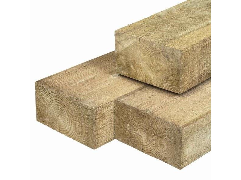 Poutres rustiques en pin 12.0x22.0x260 cm