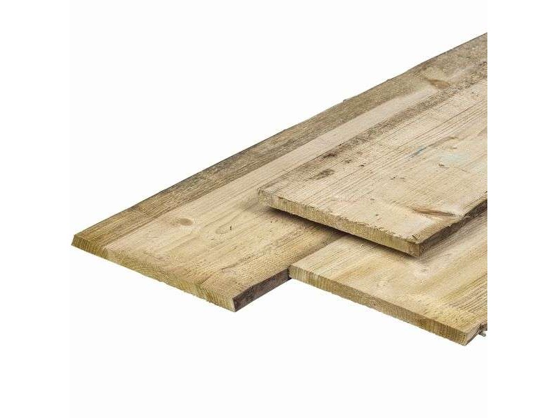 Planches brutes de sciage en pin, imprégnées 1.8x20.0- 25.0x360 cm
