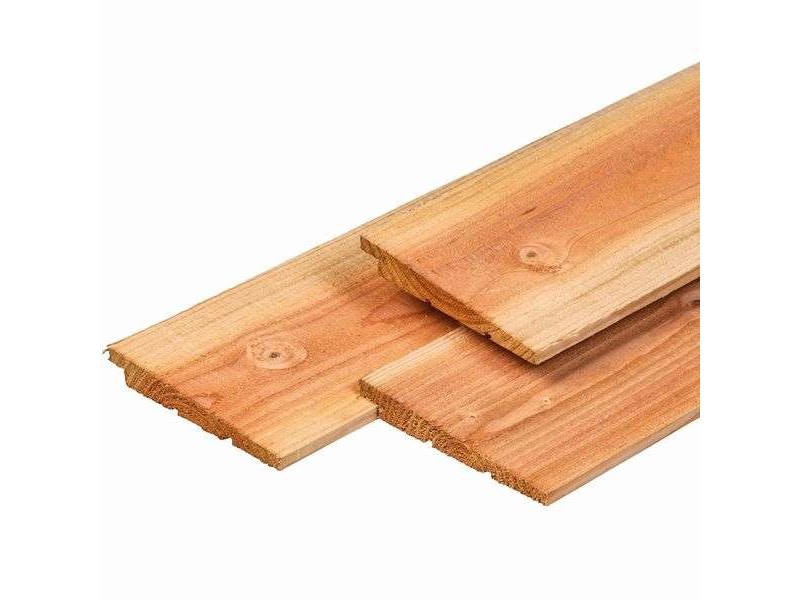 Bardage à recouvrement en mélèze/douglas 1.0-2.0x14.5