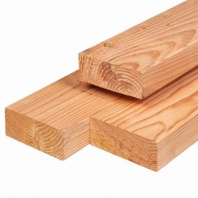 Traverse en douglas 6.5x19.0 - Rabotée, séchée, sans cœur Traverse en mélèze/douglas 6.5x19.0