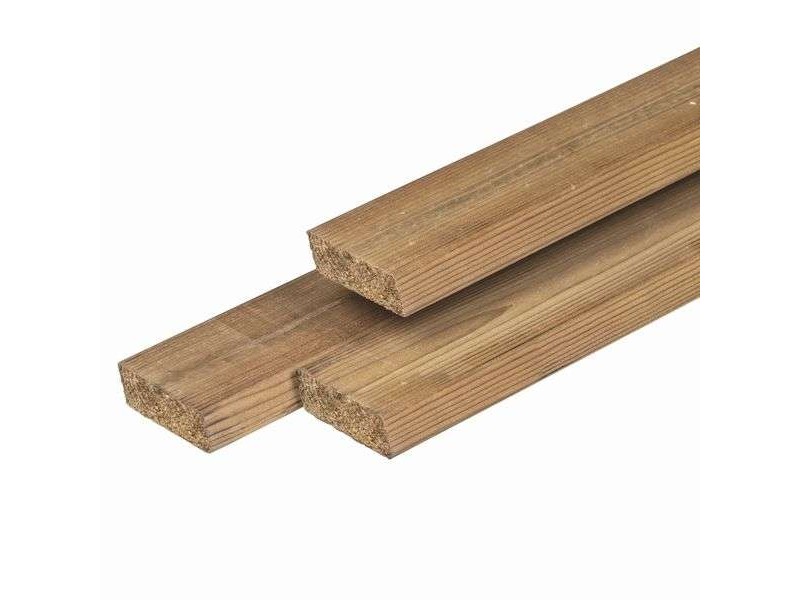 Profilé Rhombus en Caldura Wood 2.0x6.5x360 cm