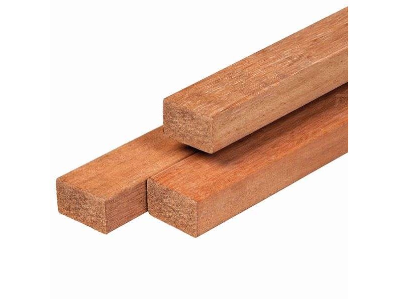 Bois de menuiserie en bois dur 4.4x8.8, bois raboté et angles arrondis