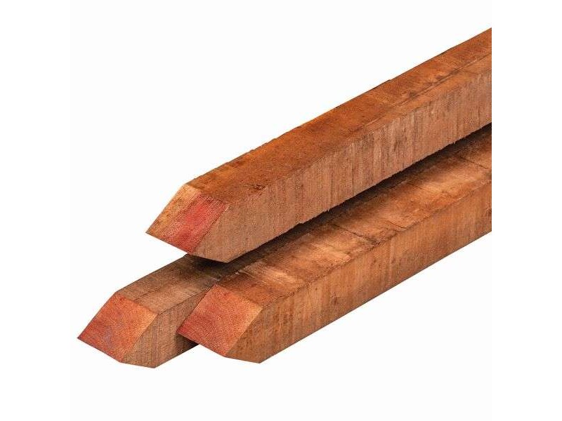 Poteau en bois dur avec pointe 4.0x4.0