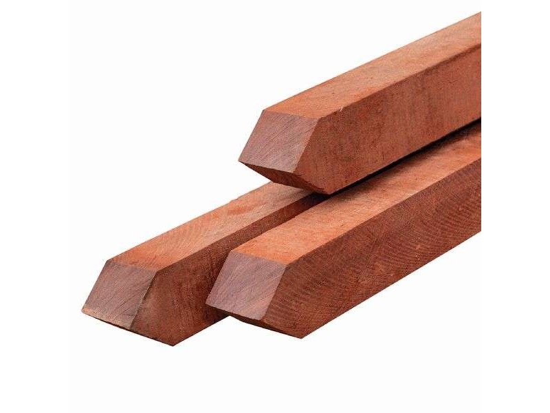 Poteau en bois dur avec pointe 6.0x6.0