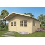 Chalet bois 70mm 26,3m2 500x600cm Niederland