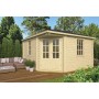 Chalet en bois 4 pentes