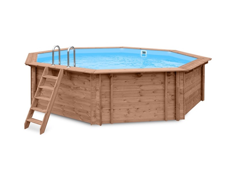 Piscine bois Kokoma Beach 560x517x129cm