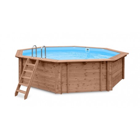 Piscine bois Kokoma Beach 560x517x129cm