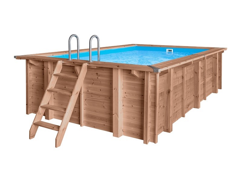 Piscine bois Santa Cruz 502x322x124cm