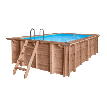 Piscine bois Santa Cruz 502x322x124cm