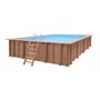 Piscine bois Playa Forti 834x492x138cm