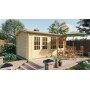 Chalet bois 15m2 300x500cm Aiste