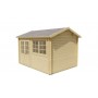 Chalet bois 12m2 300x400cm Aksel