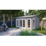 Chalet bois 15m2 350x450cm Arne