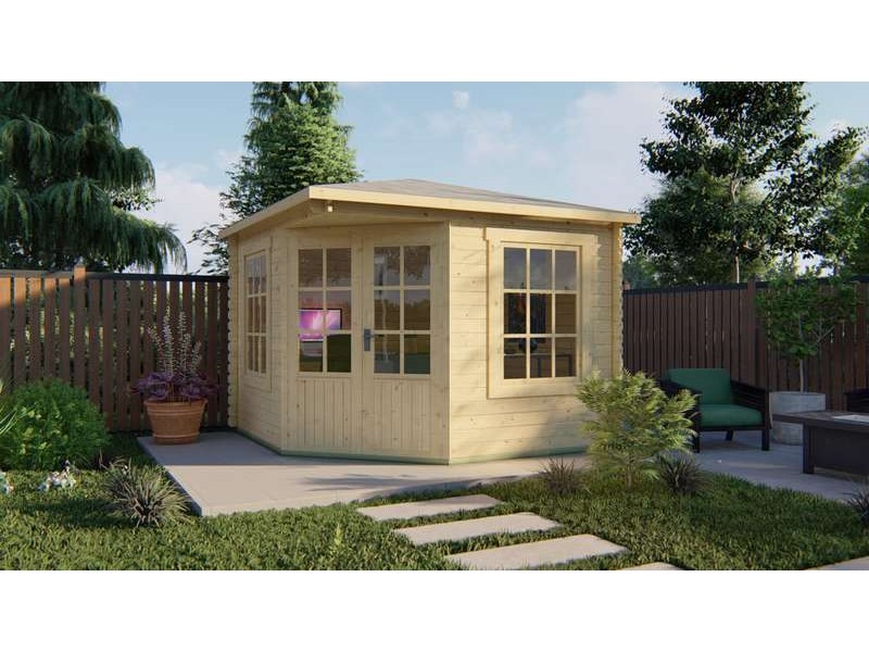 Abri de jardin 9m2 300x300cm Asmund