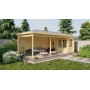 Chalet bois 6,7+13,7m2 300x790cm Bertil