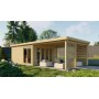 Chalet bois 18,1+14,9m2 900x400cm Soissons